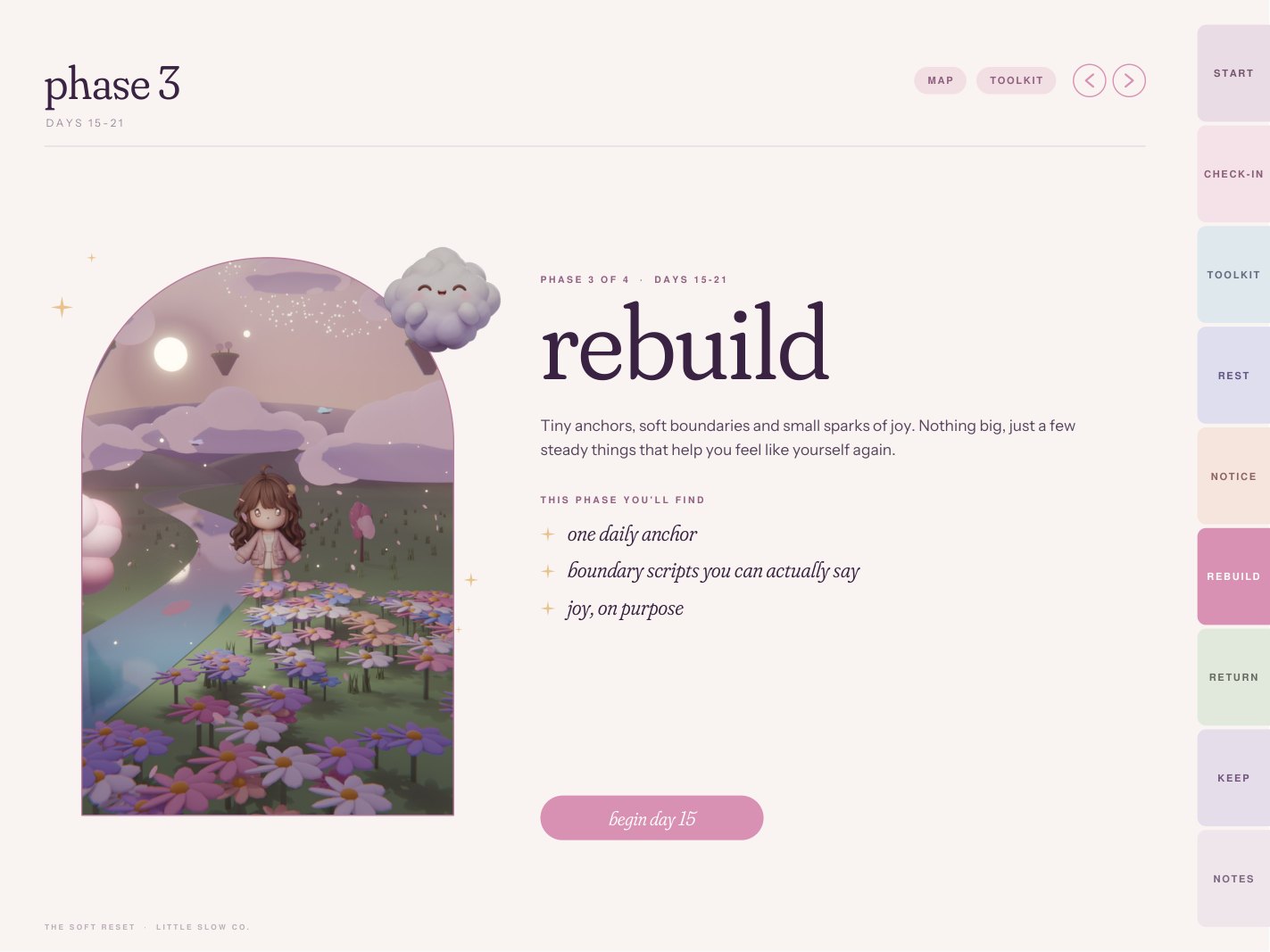 Phase 3 opener: rebuild